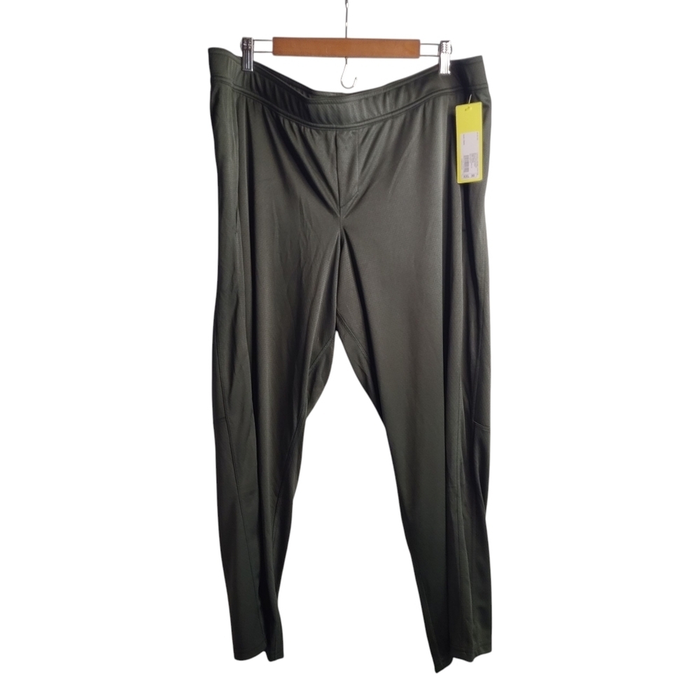 All In Motion Women's High Rise Olive Green Walking Jogger Pants Size XXL NWT